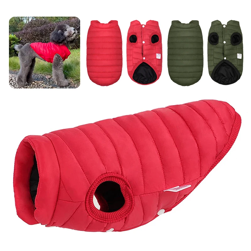 

Warm Pet Dog Vest Clothes Chihuahua Pug Clothing Dogs Jacket Autumn Winter Dog Coat Clothes Outfit For Small Medium Dogs Cats