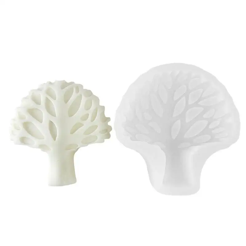 Candle Mold Silicone 3D DIY Column Molds For Beeswax Home Handcrafted Supplies Suitable For Making Cake Dessert Scented Candle