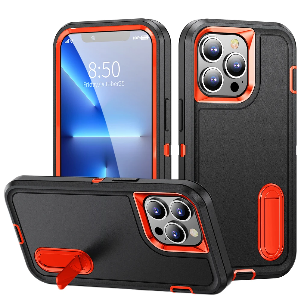 

2022 New Original Phone Case For Iphone 14 11 12 13 Pro Max Mini Xs X 6 7 8 Plus XR Luxury Fashion Smart Shell With Holder Cover