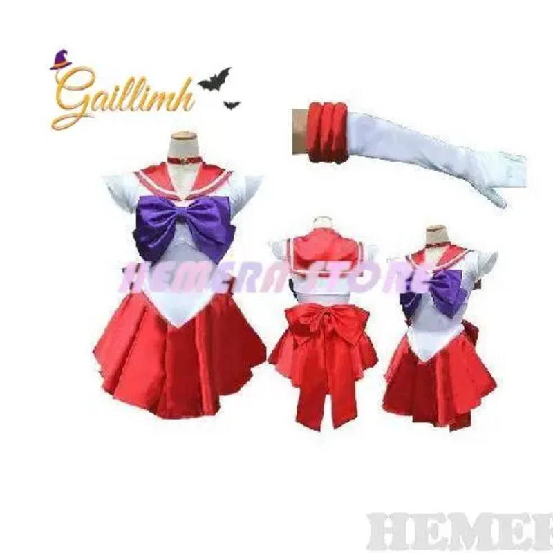 Аниме Косплей Костюм Цукино Усаги Униформа Платье Одежда Желтый Парик Хэллоуин