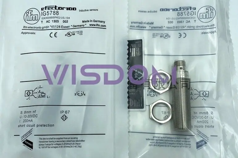 Совершенно новый датчик приближения IFM IG5788, 1 шт.