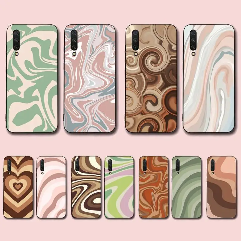 

Abstract Swirl Phone Case for Xiaomi mi 5 6 8 9 10 lite pro SE Mix 2s 3 F1 Max2 3