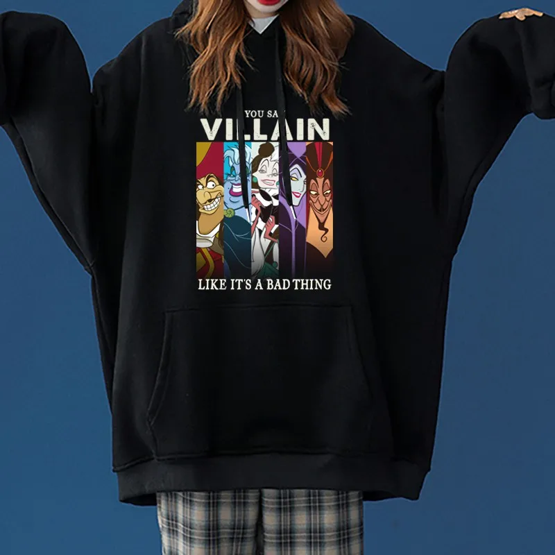 

Being A Villain Isn't So Bad Evil Queen Sweatshirt Women Cotton Women's Long Sleeve Top Warm Thicken Women's Winter Clothing