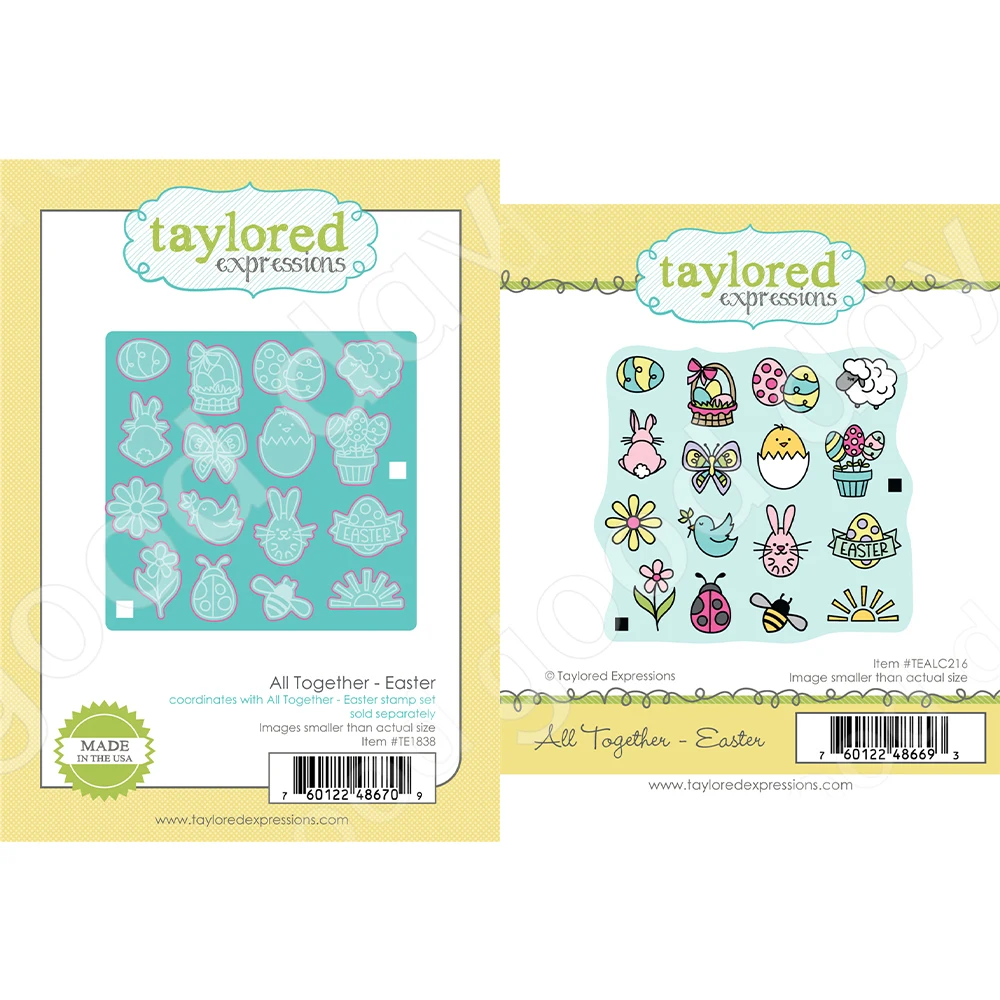

2023 New All Together - Easter Cutting Dies Stamps Scrapbook Diary Decoration Embossing Template Diy Greeting Card Handmade