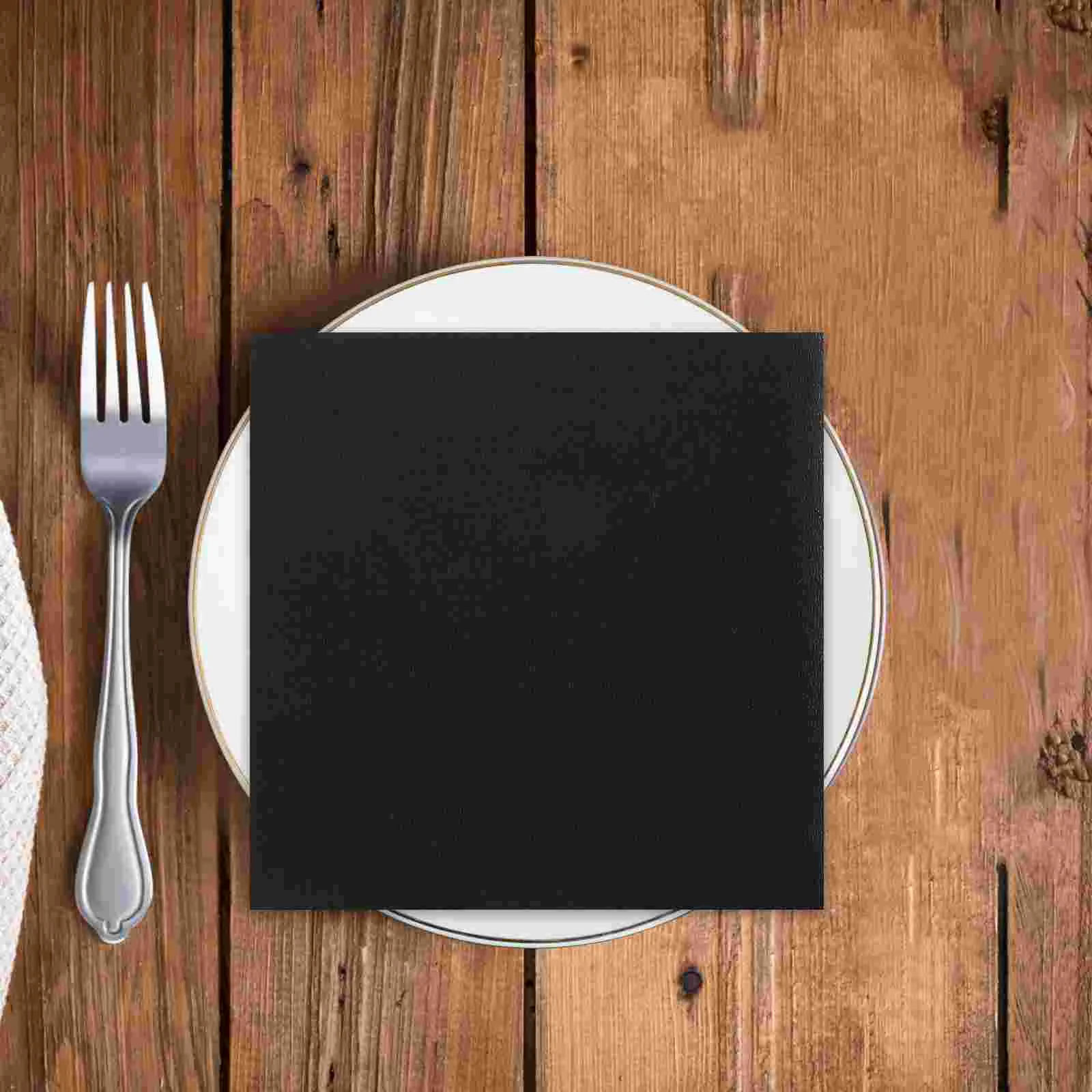 

Вечерние поставки используются салфетки для домашнего декора стола настольного типа черные одноразовые салфетки для ужина