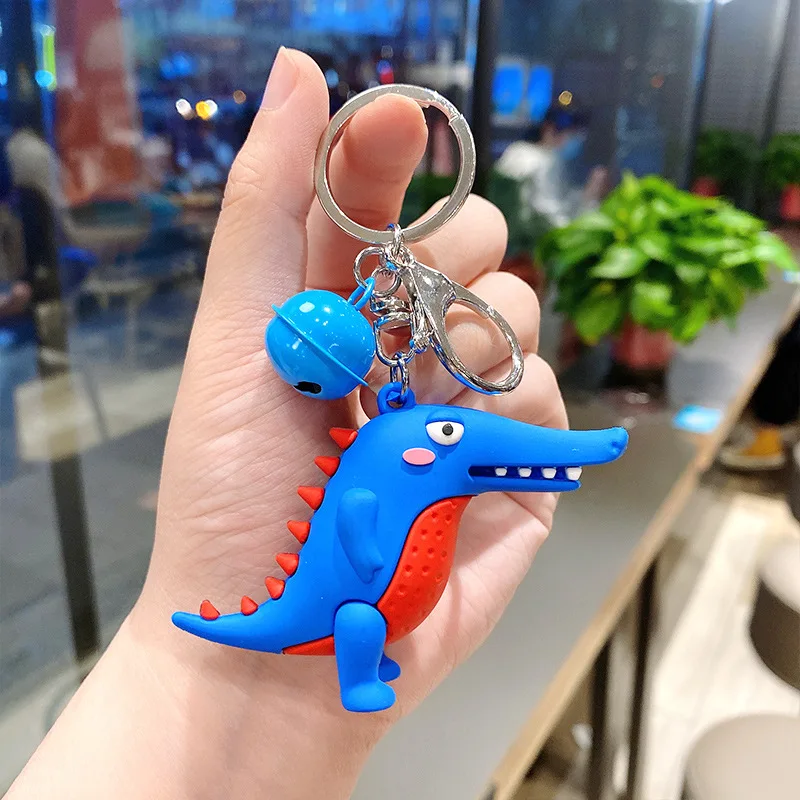 

Cartoon Cute Crocodile Keychain