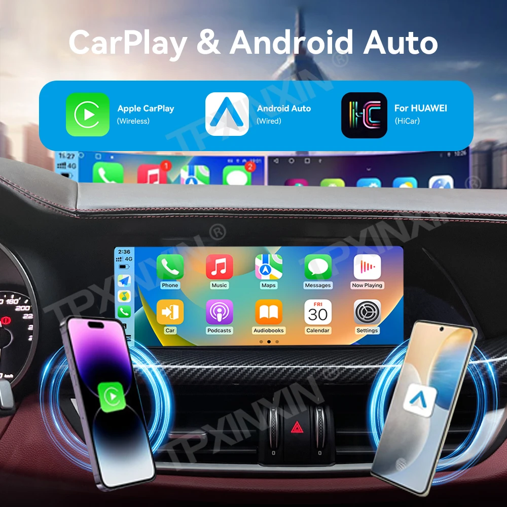 Автомагнитола Qualcomm для Alfa Romeo Giulia 2015 2016 2017 2018 2019 2020 Android стерео Авторадио