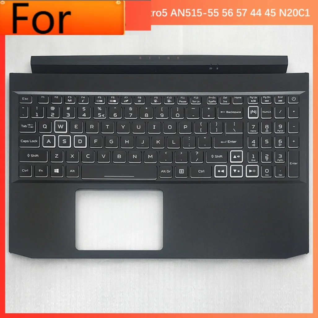 Фото Клавиатура и корпус (C-панель) для Acer Nitro 5 AN515-55 56 57 44 45 N20C1 №1