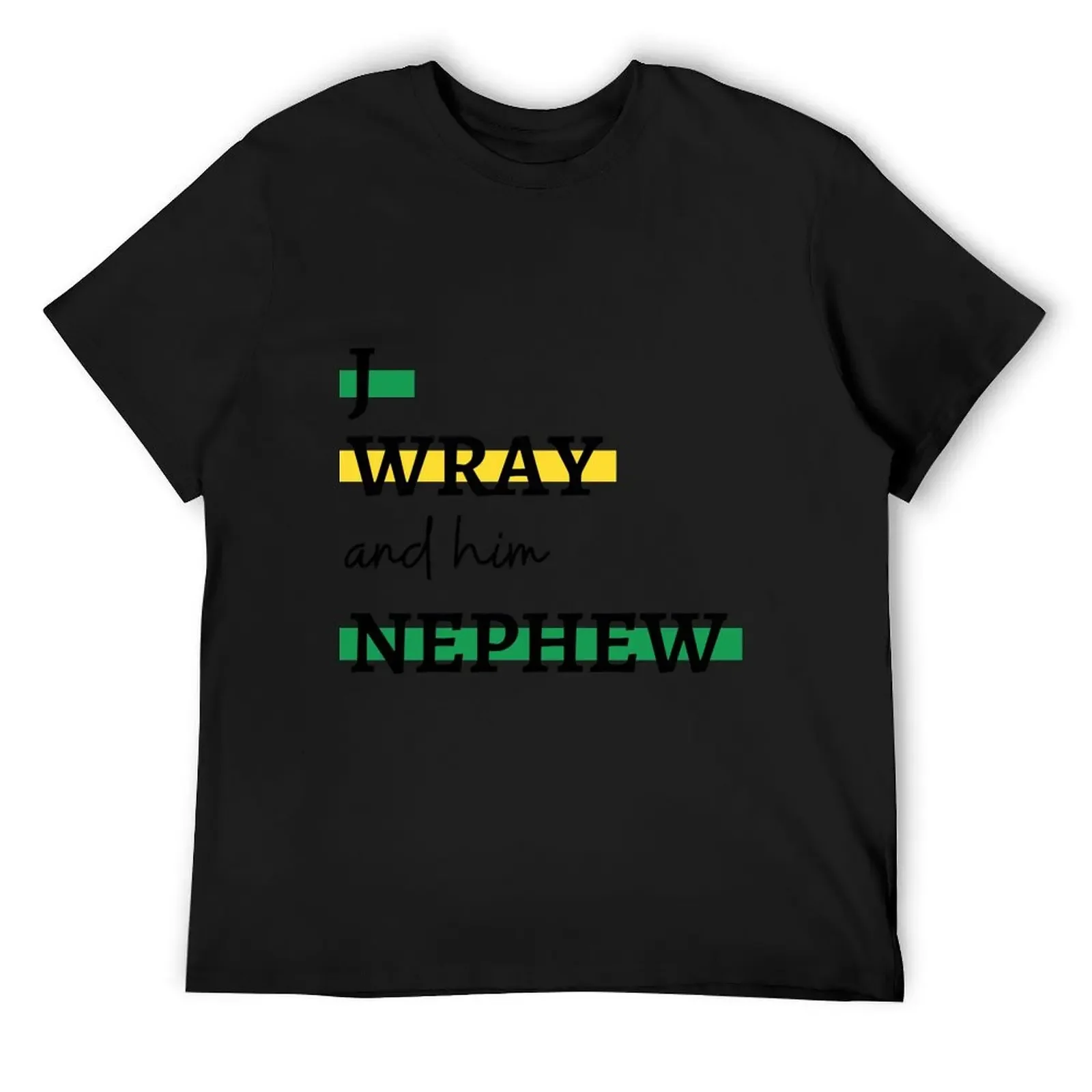 Футболка с дизайном J Wray and Him Nephew мужская футболка на заказ спортивные фанаты