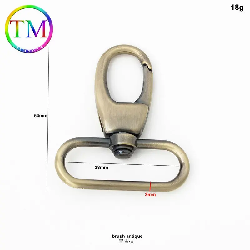 10-50Pcs Bag Swivel Snap Hook Metal Dog Collar Buckle Lobster Clasp Trigger Clips Diy Chain Part Accessories High Quality