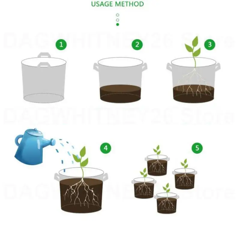 4 галлона 7 галлонов 10 картофельные растения мешки для выращивания цветов детский