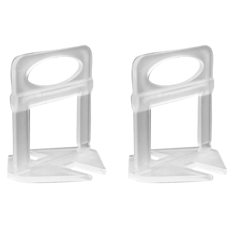 

1000 Pieces 1MM Tile Levelling System Spacer Clips Flooring Tiling Tool For Leveler Base Construction Tools Accessories
