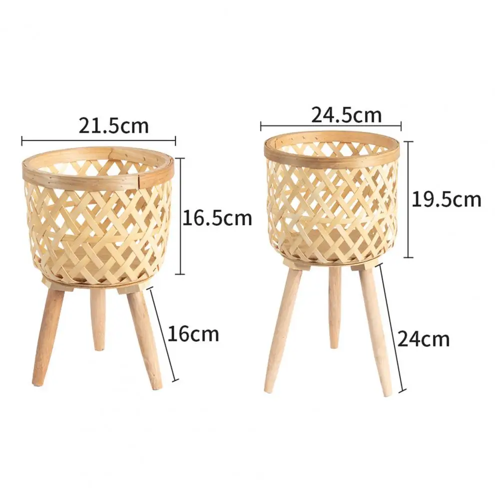 

Flowerpot Basket Wide Application Eye-catching Detachable Flower Basket Garden Supplies