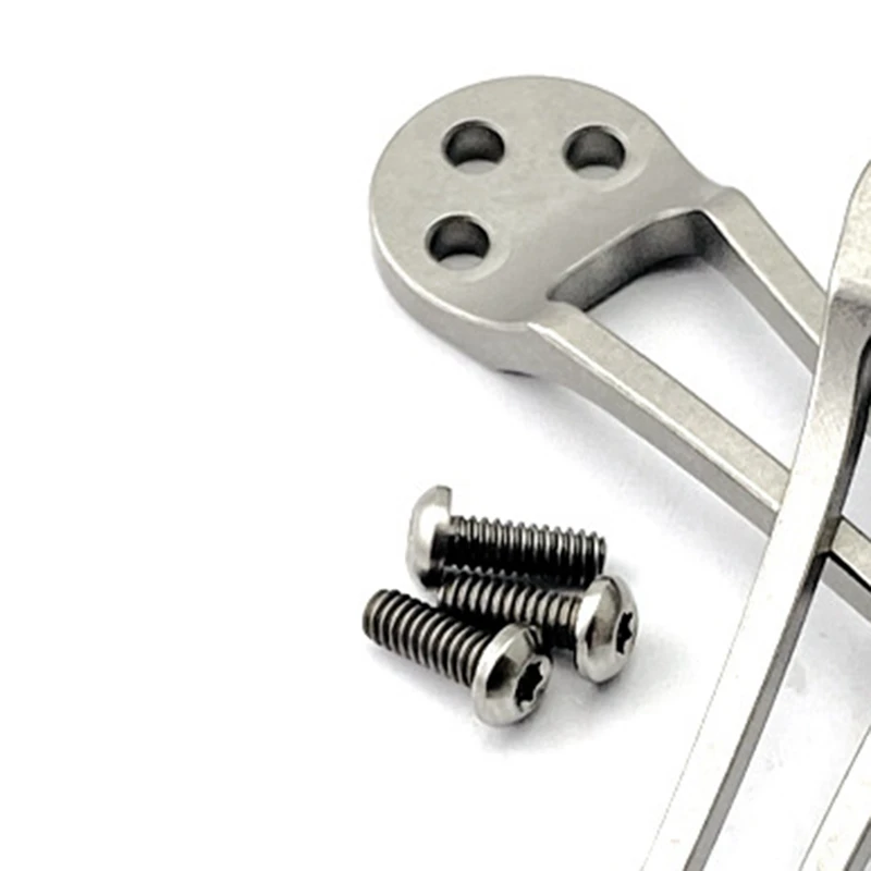 Титановый карманный нож с ЧПУ