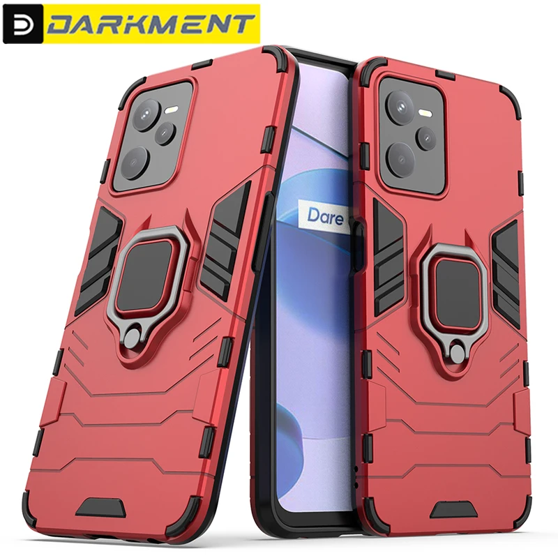 

Shockproof Phone Case For OPPO Realme C1 C11 C21 C21y C31 C2 C12 C15 C25y C35 C20 C30 C3 C17 Q2 Q3 Q5 Pro Q Q3i Q5i Holder Cover