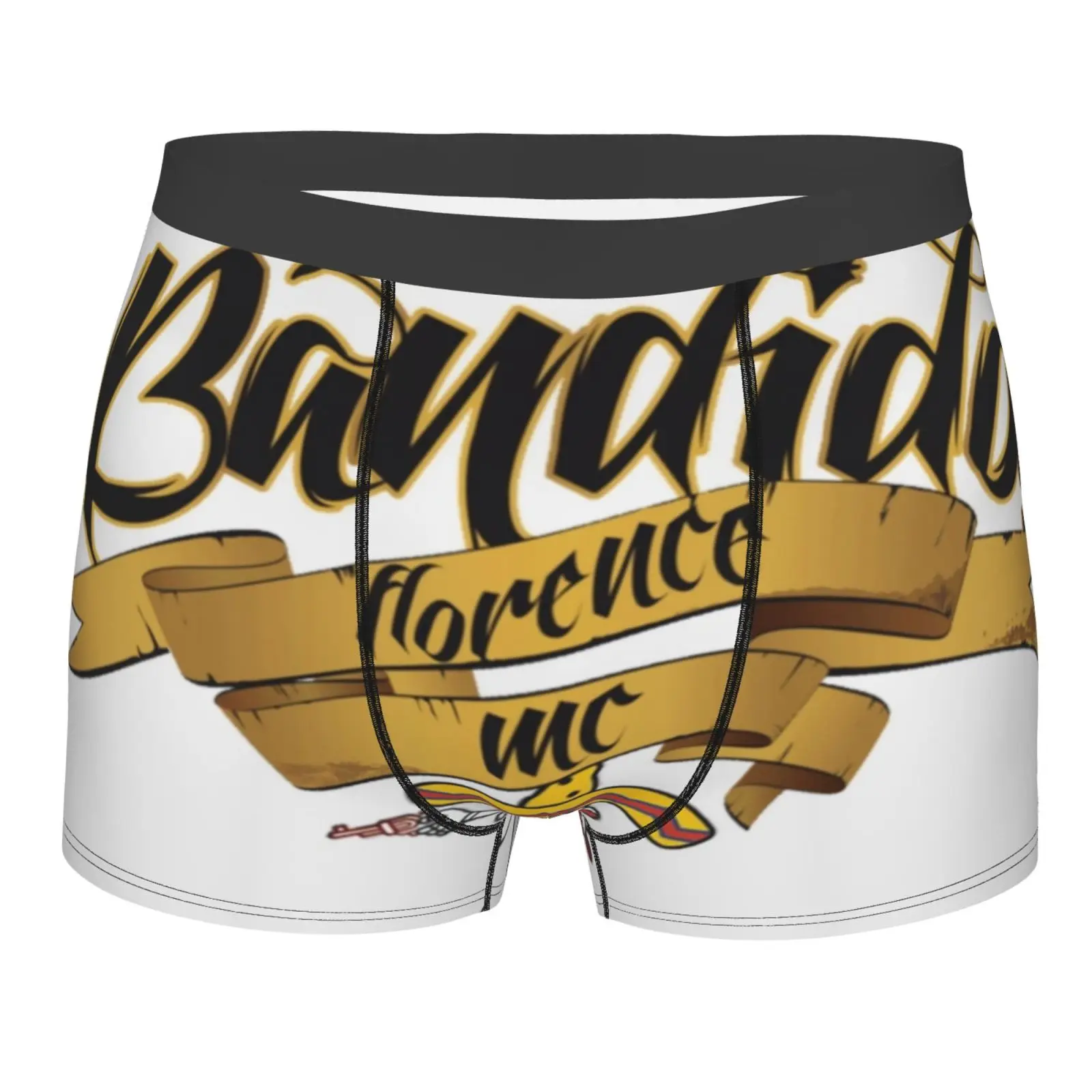 

Bandidos Worldwide Motorcycle Club 180 Men's Panties Brand Shorts Male Kids Lot Gay Underwear Men Teen Boy Long 4Xl Mens Sheer