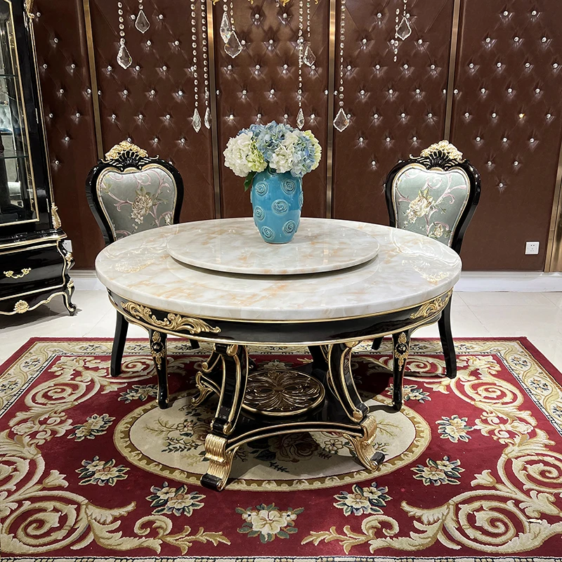 Рисунок 2 - Европейский мраморный обеденный стол и стул