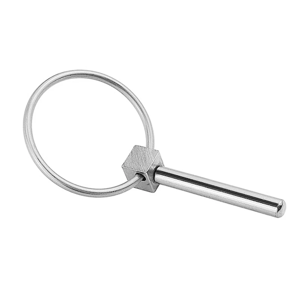 

Boat For Kayak Quick Release Pin Accessories Boat Canoe Dinghy Trolley Trailer 4.5mm Stainless Steel Lightweight Silver