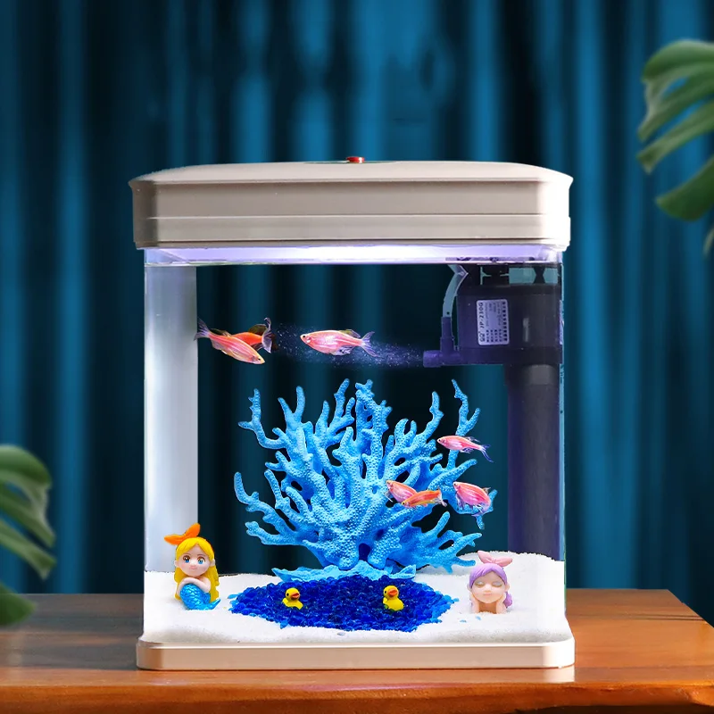 

Glass Breeding Box Aquarium Fish Tanks Turtle Shrimp Filters Cover Gold Fish Aquarium Breeder Acuarios Y Peceras Aquarium Decor