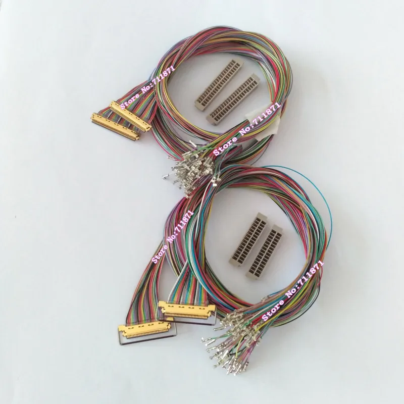 30-контактный I-PEX с шагом 0 5 от 20453-030T до DF13-30DS-1.25C Линия экранного кабеля 40P 20453-040T