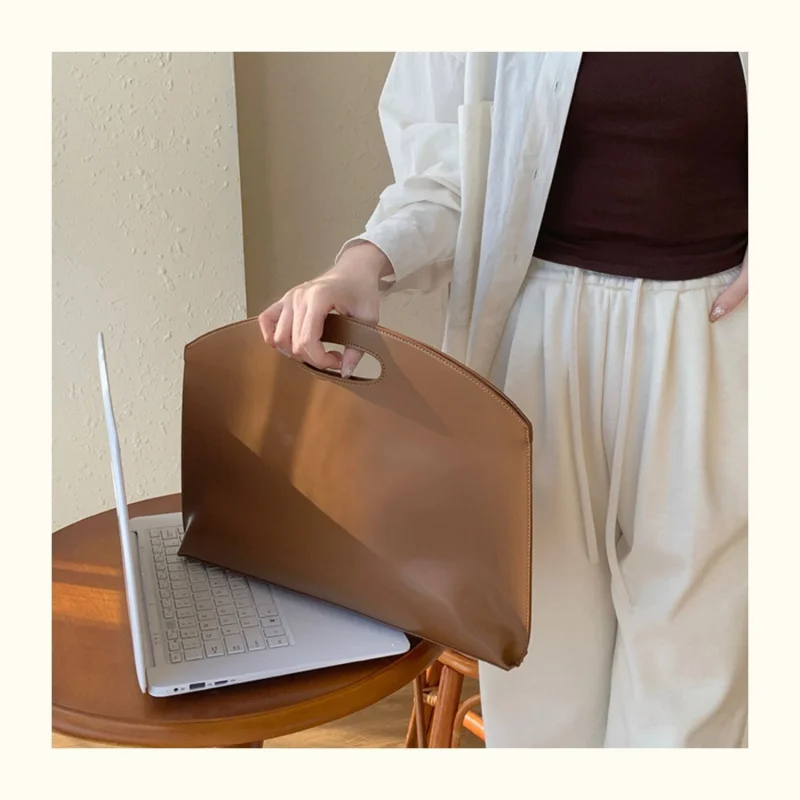 InsWind Niche Усовершенствованная сумка для ноутбука Стильная тонкая ручная переноска