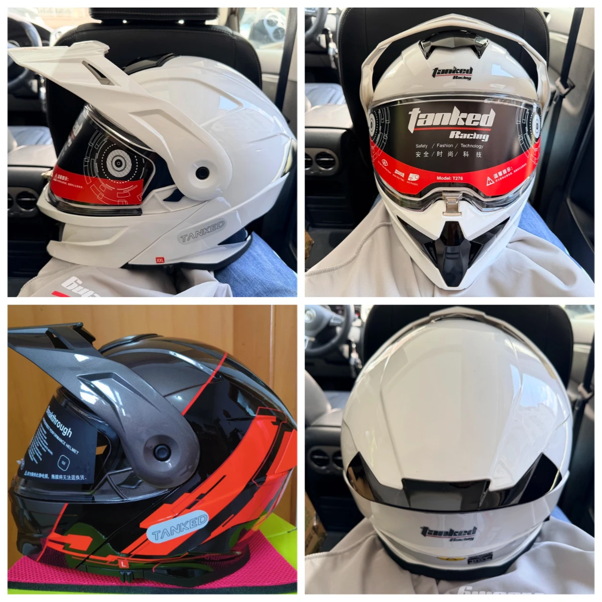Мотошлем Tanked Helmet для мужчин, полнолицевой, для мотокросса, даунхилла, внедорожных и горных велосипедов, с сертификацией DOT, профессиональный Casco (art.: 3920db626bf54) - 3920db626bf54