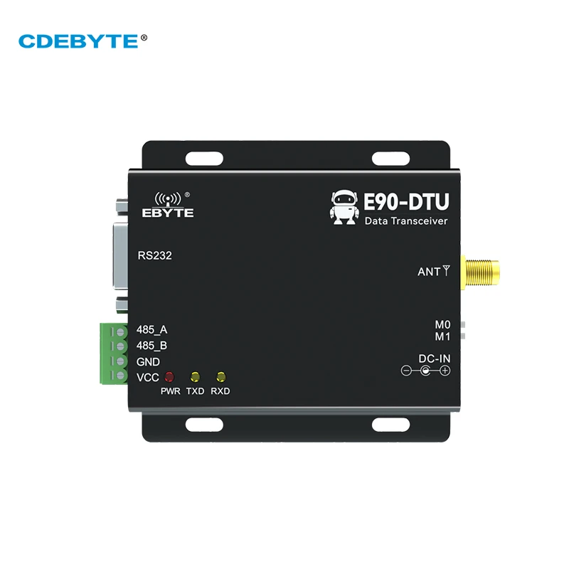 Ethernet Gateway RS485 RS232 CDEBYTE E90-DTU(433C30E)-V2.0 30dBm Modbus TCP to RTU DC 8-28V Industrial Data Transfer Radio