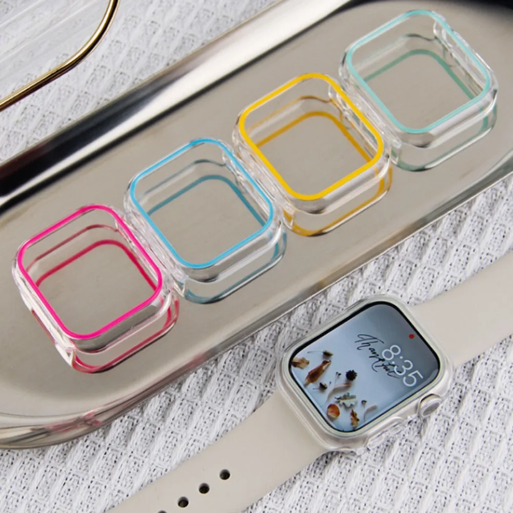 Флуоресцентный полый чехол для Apple Watch Case 49 мм 45 44 41 40 38 46 42 мм без защитной пленки для экрана iWatch 11 10 9 8 7 6 5 4 SE (art.: 3920d420a4b8f) - 3920d420a4b8f
