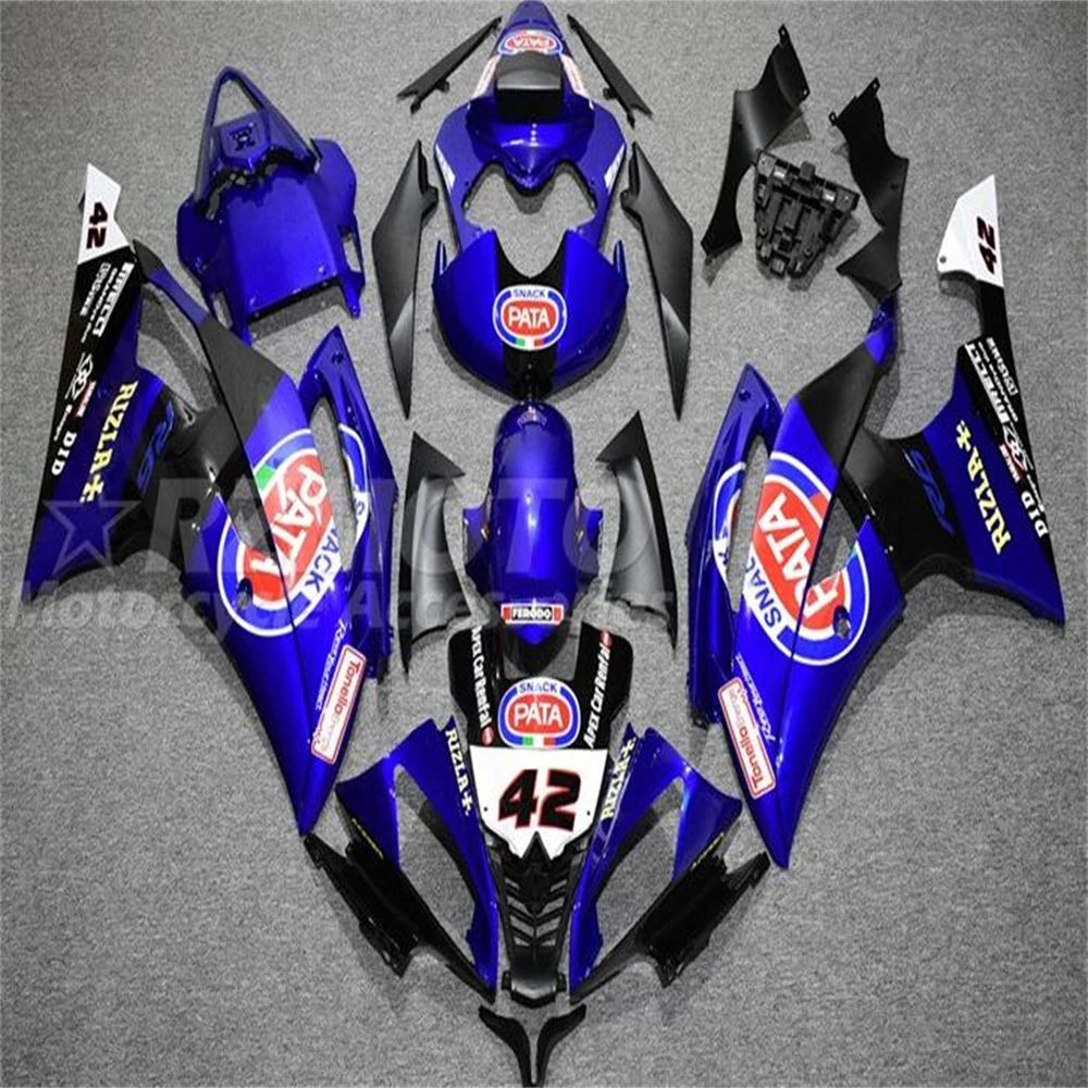 

Injection New ABS Fairings Kit Fit For YAMAHA YZF-R6 08-16 2008 2009 2010 2011 2012 2013 2014 2015 2016 Bodywork Set Pata 42