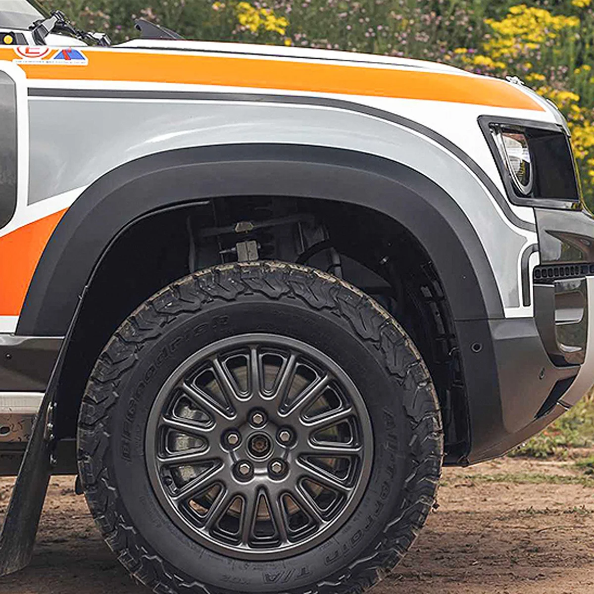 Комплект широких колесных арок для Land Rover Defender 110 L663 2020 2021 2022 обновление широкой