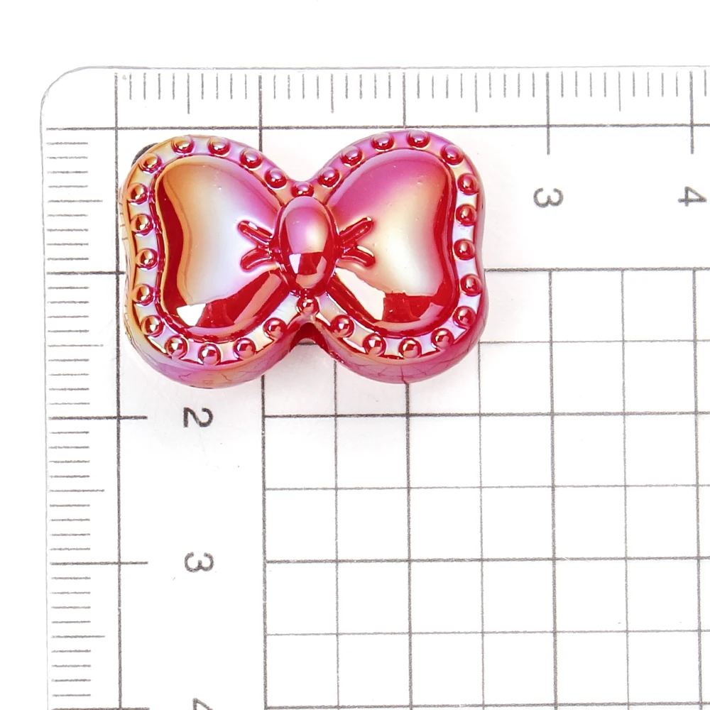 10 шт. разноцветные акриловые бусины для браслета