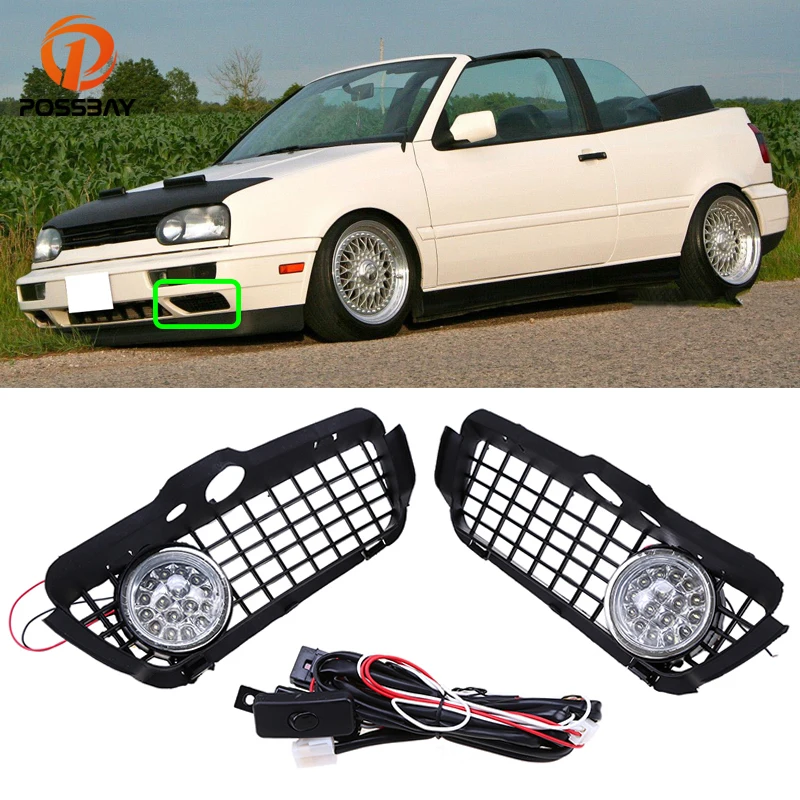 

Пара передних и нижних противотуманных фар в сборе для VW Golf Jetta 1993 1994 1995 1996 1997