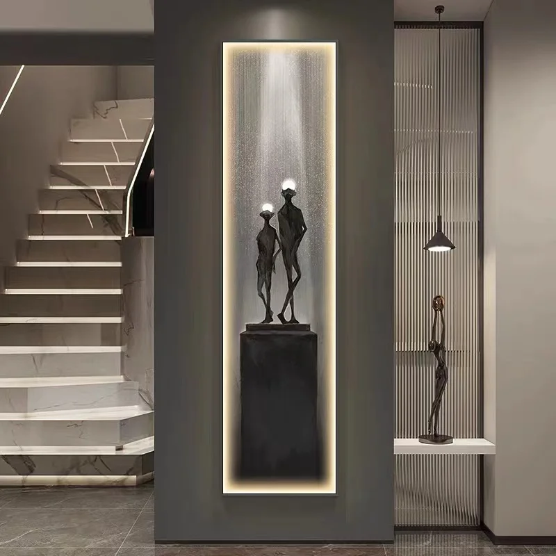 

Modern Led interior lighting painting wall hanging lamp is applicable to bedroom and living room decoration strip fixed lamp