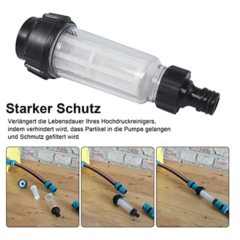 Садовый шланг с фильтром для воды набор фильтров предварительной фильтрации 3/4