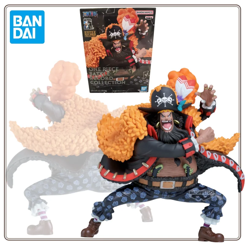 Фото Bandai Original Banpresto аниме One Piece Battle Record Marshall D Teach ПВХ фигурка Коллекционная модель игрушки подарки №1