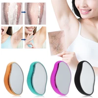physical hair removal eraser glass hair remover painless epilator easy cleaning reusable body care depilation tools