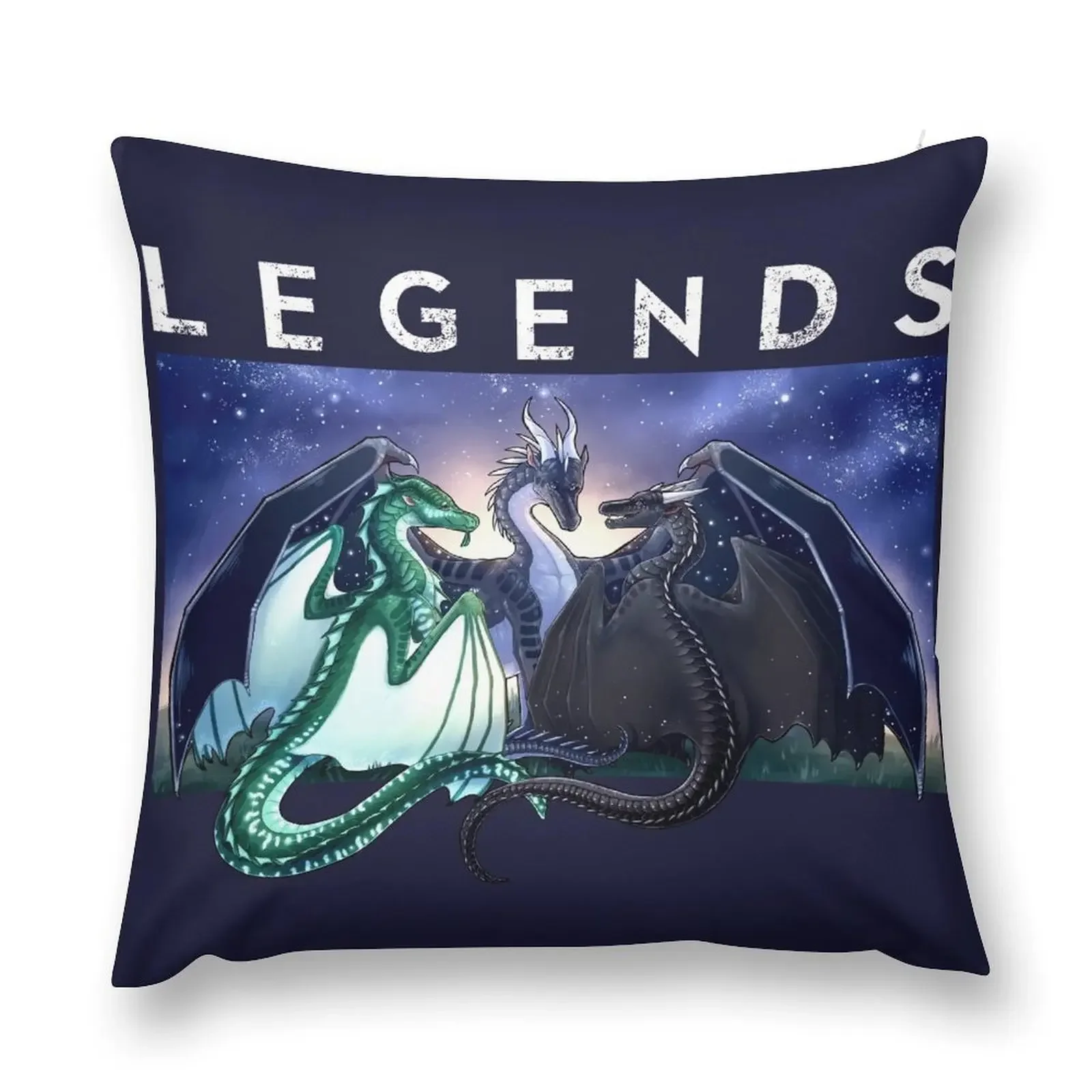 Wings of Fire - Legends Fathom Darkstalker Clearsight Декоративная подушка Наволочки Рождественские