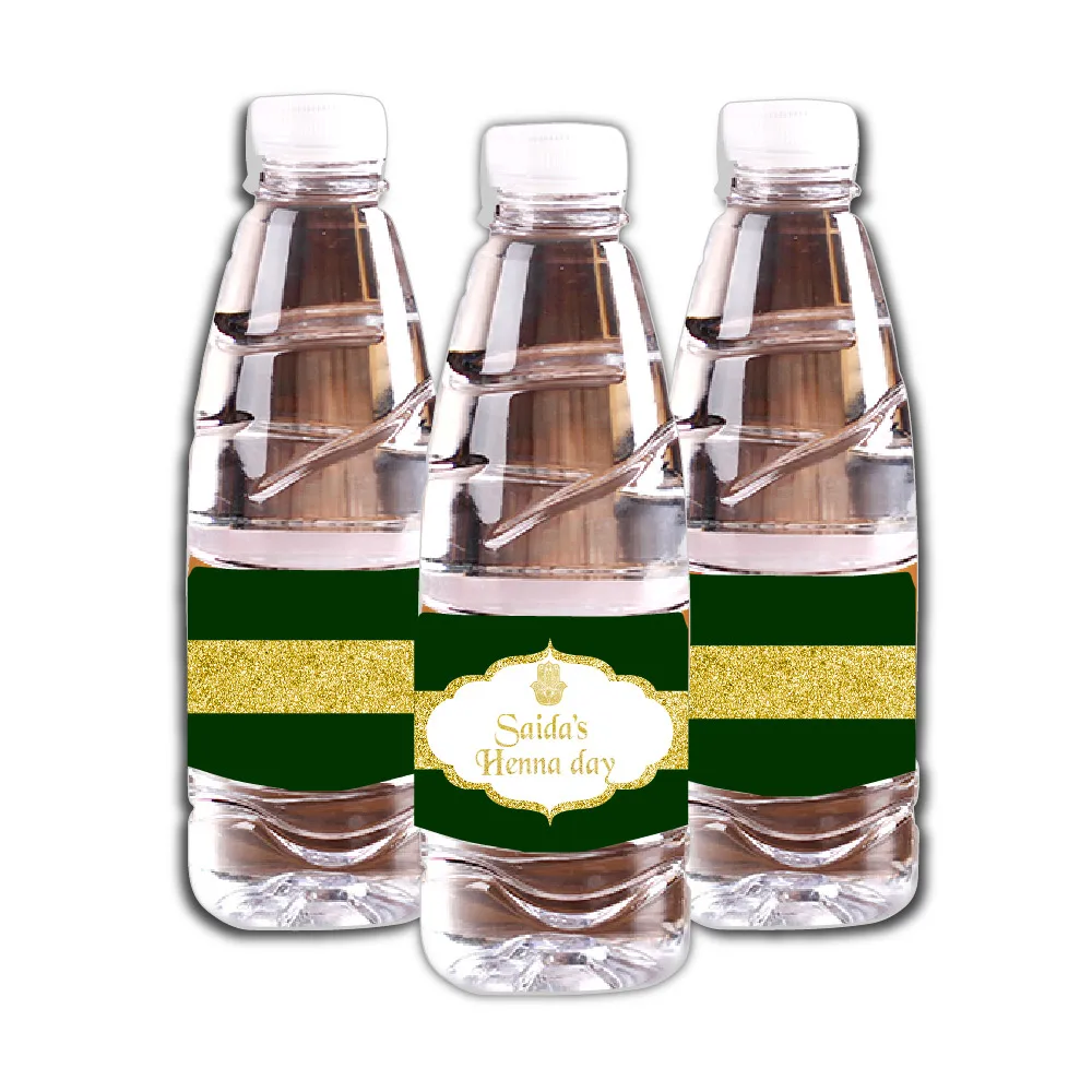 30 шт. самоклеящиеся этикетки для бутылок с водой |