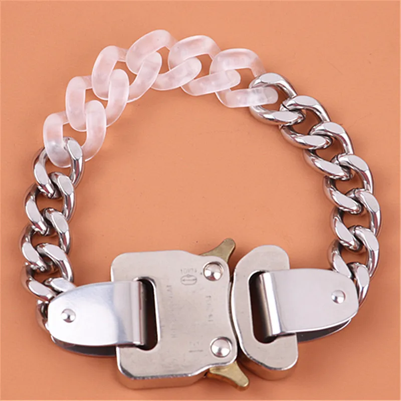 

Мужские и женские браслеты с итальянским шармом 1017 alyx 9sm пряжка для ремня безопасности ювелирные изделия y2k аксессуары