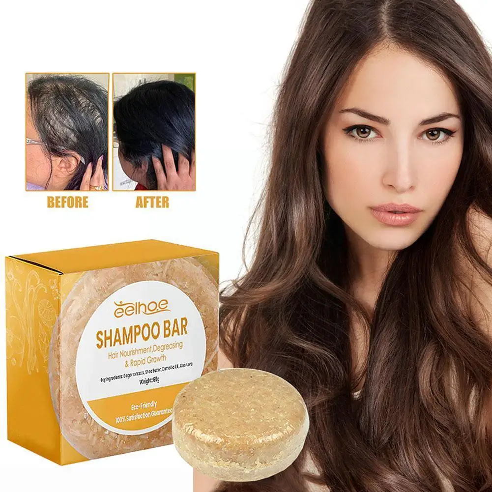 

Ginger Polygonum Soap Shampoo Soap Pure Plant Organic Hair Cold Handmade Processed Fast Shampoos Care Growth Soaps U4E7