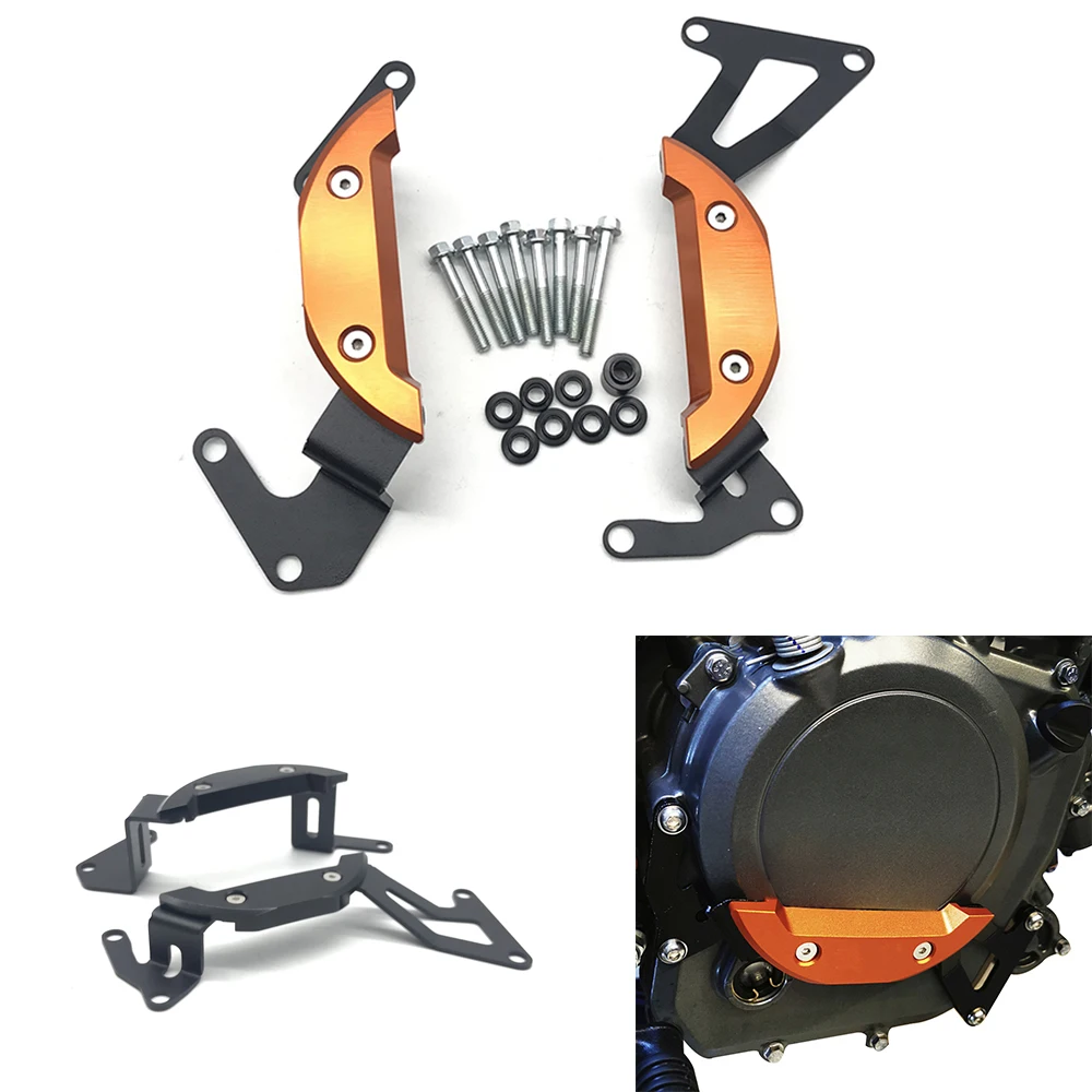

Motorcycle Engine Stator Guard Cover Protector Side Case Slider For KTM DUKE390 Duke 250 Adventure 390ADVENTURE 2017-2021