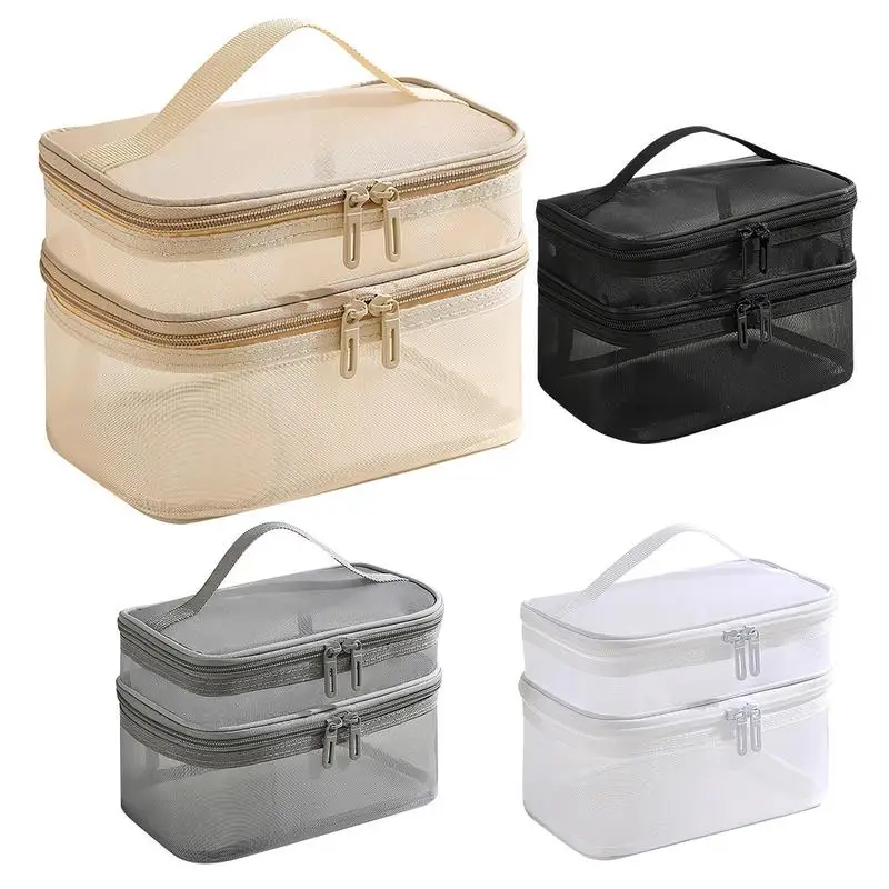 

Portable Travel Toiletry Bag Cosmetics Storage Kit Large Capacity Travel Toiletry Bag Makeup Bag Portable Cosmetic Storage Bag