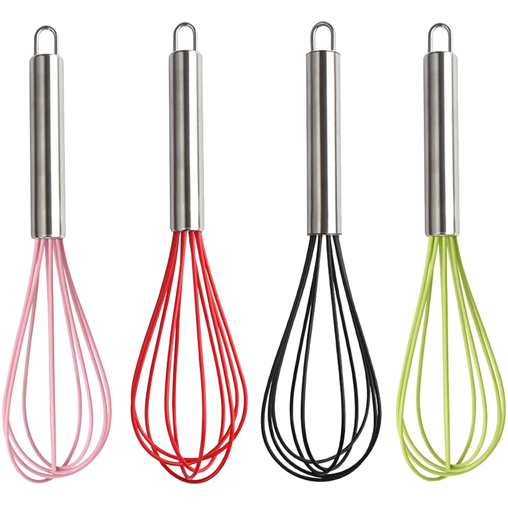 

Whisk Egg Mixer Hand Manual Handheld Frother Beater Blender Kitchen Sauce Bakingstirrer Wire Balloon Mini Stainless Versatile