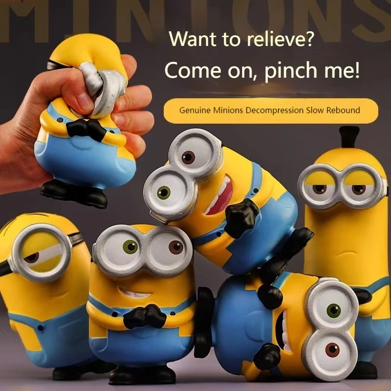 Машинки Для Стрижки Волос С Миньонами Happy Bob Декомпрессионная Кукла Медленным