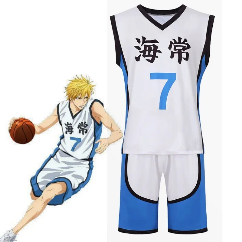 Фото Kuroko no Basket Basuke аниме косплей униформа SEIRIN баскетбол Кагами Тайга комплект Джерси спортивная одежда футболка шорты костюм 2025 №1
