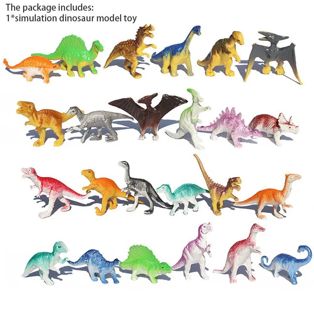 

Original Prehistoric Dinosaur World Tyrannosaurus Therizinosaurus Spinosaurus Action Figures Dinosaurs Model Toys random 1pc