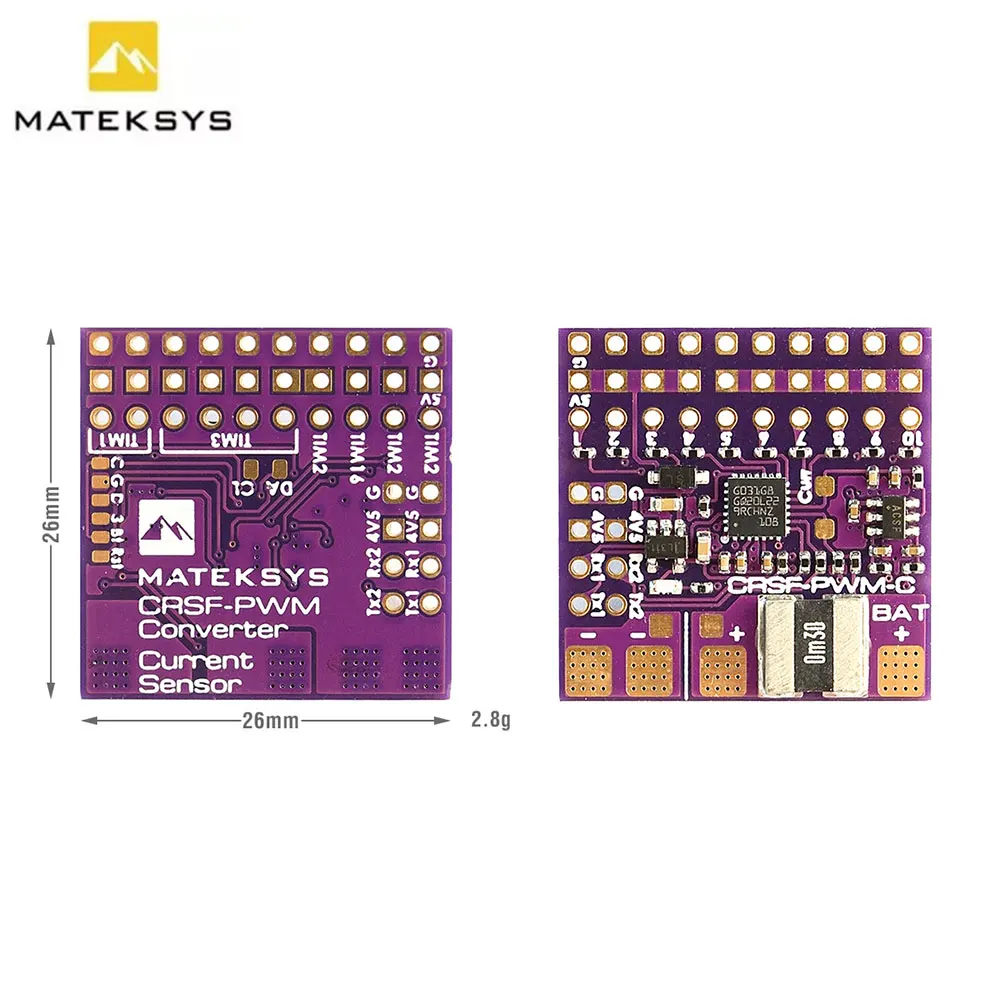Конвертер MATEK CRSF в PWM CRSF-PWM-6 CRSF-PWM-C для TBS Crossfire Nano RX SE запчасти самостоятельной