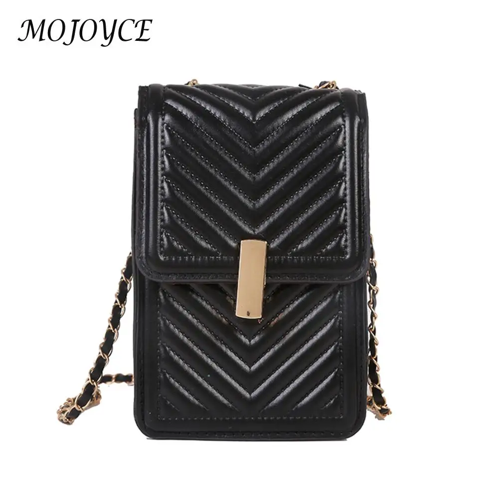 

Женские сумки на плечо, однотонная сумка-мессенджер для телефона, Женская мини-сумка из искусственной кожи с банковскими картами и помадой ...