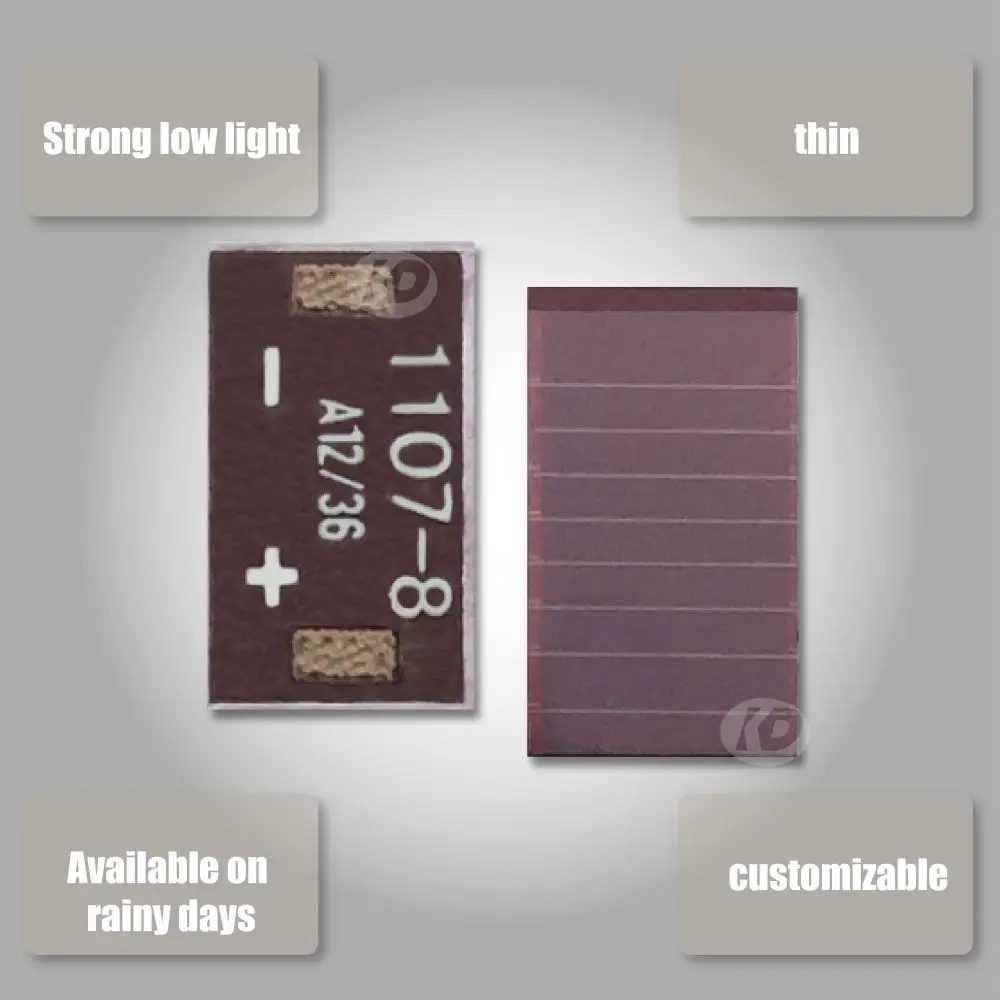 

Mars Rock 10*7mm 2V 5μA indoor dim light Solar Panels Solar Cells amorphous solar cells thin film solar cells