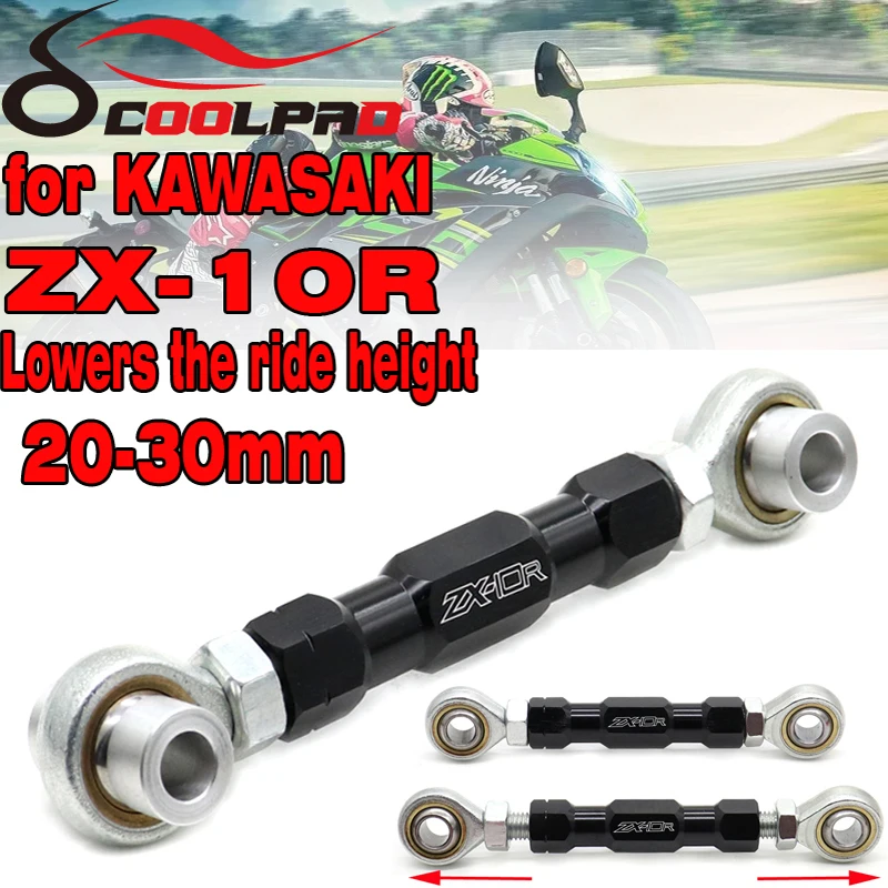 

Rear Lowering Links For KAWASAKI ZX-10R ZX10R ZX 10R 2011-2020 2019 2018 Motorcycle Accessories Lower Billet Drop Kit Suspension